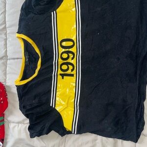 Black and Yellow Shirt